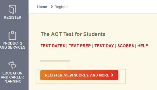 ACT考試報名注冊流程 ACT考試報名注冊流程